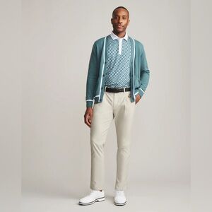 Rhone Golf Tour Trouser Mens 32 x 32 Sandstone Performance Stretch NWT